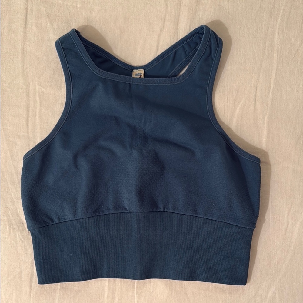 FP Movement Blue Racerback Sports Bra